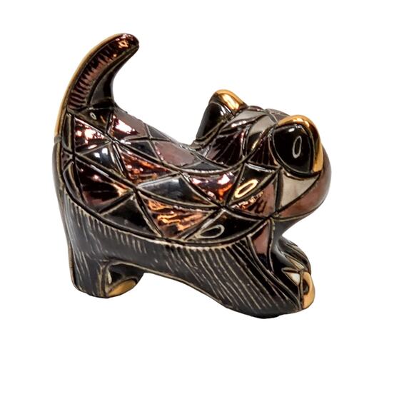 Artesania Rinconada Black Kitten 1715 Rinca Babies Platinum Gold Animalcore - Picture 5 of 12